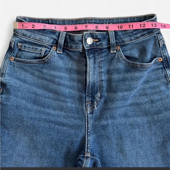 American Eagle Outfitters Women's Blue Mom Jeans size 4 regular - Picture 6 of 8